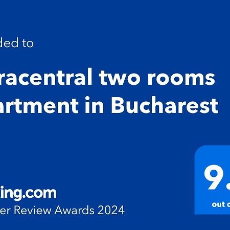 Ultracentral Two Rooms Apartment In Bucharest Exterior photo